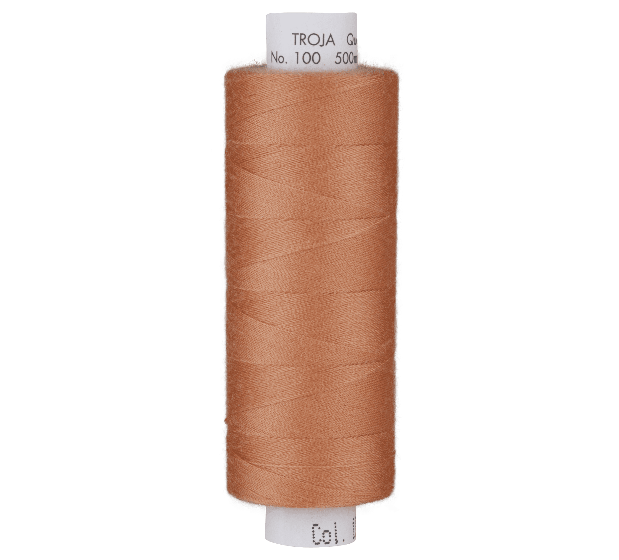 Amann Troja Nähgarn 500 M – Farbe Rosy Pink, 100% Polyester, Stärke 100, Waschbar Bis 95°C